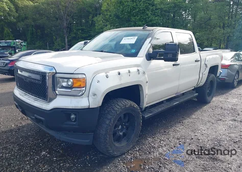 2014 GMC Sierra 1500 Sle from USA, damaged, VIN 3GTU2UEC2EG355261